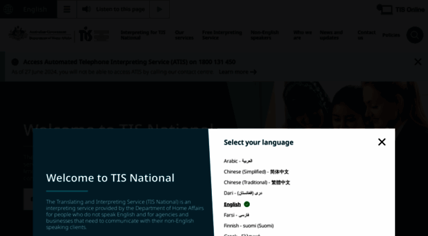 tisnational.gov.au