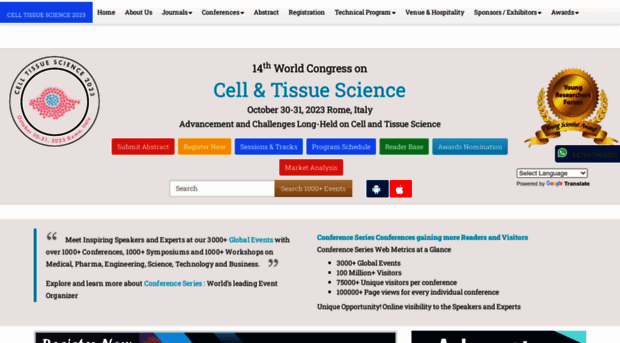 tissuesciencecongress.conferenceseries.com