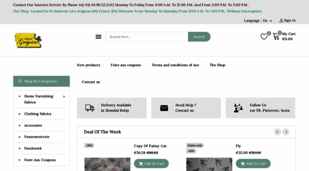 tissus-gregoire.fr