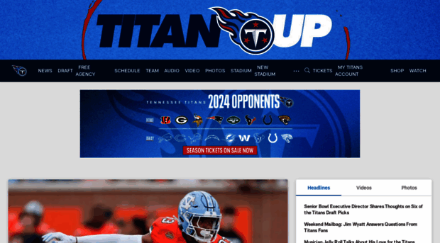 titansonline.com - Titans Home  Tennessee Titans - Titans Online