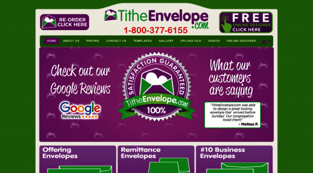 titheenvelope.com