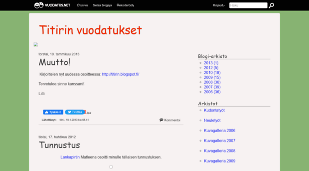 titiri.vuodatus.net
