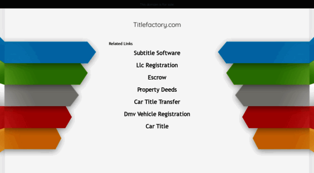 titlefactory.com