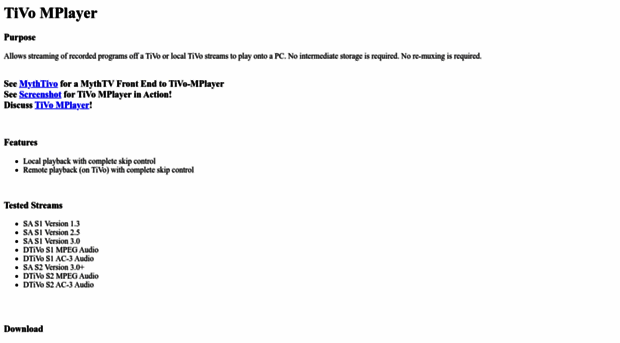 tivo-mplayer.sf.net