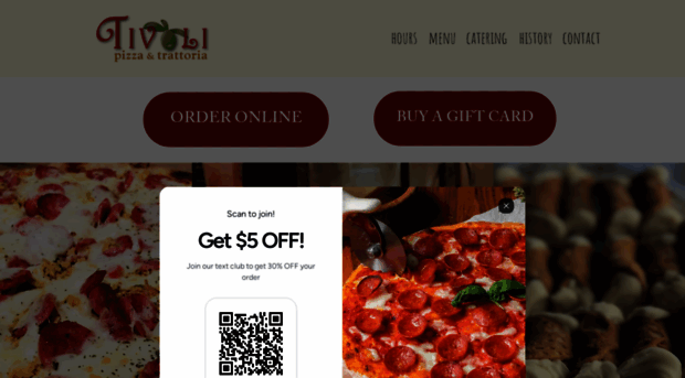 tivolipizzatrattoria.com