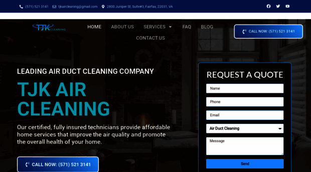 tjkaircleaning.com