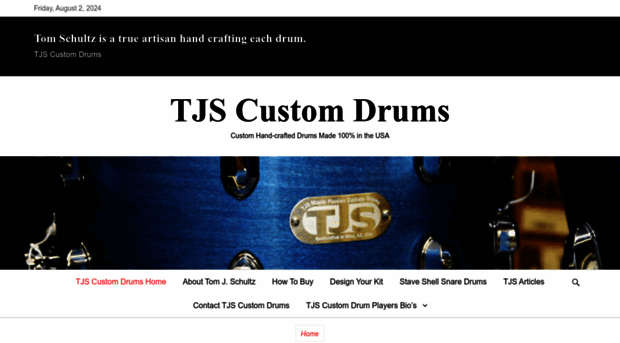 tjscustomdrums.com