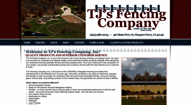 tjsfencingcompany.com