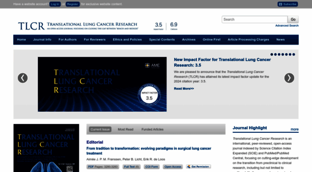 tlcr.amegroups.org