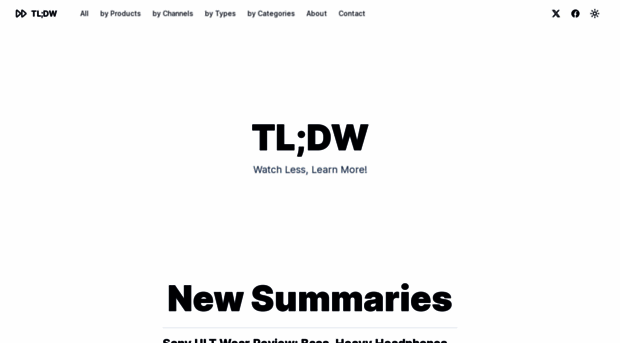 tldw.tv