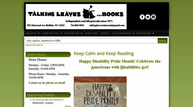 tleavesbooks.com