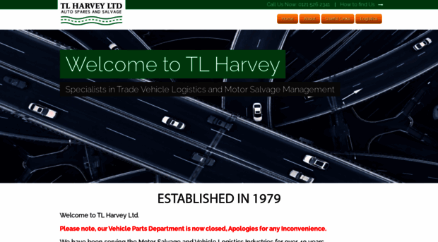 tlharveyautospares.com