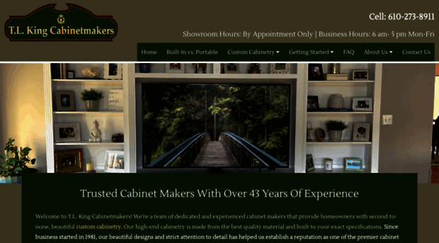 tlkingcabinetmakers.com