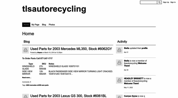 tlsautorecycling.ning.com