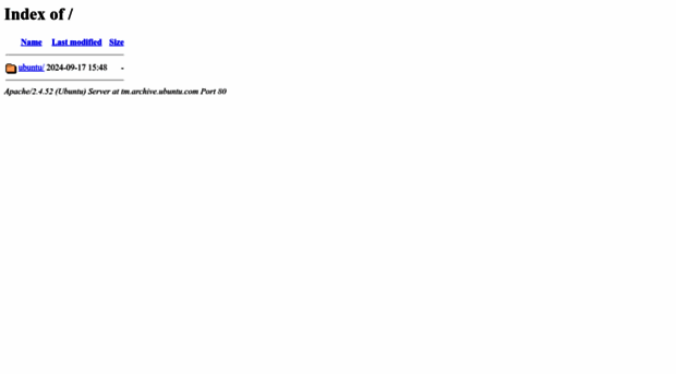 tm.archive.ubuntu.com
