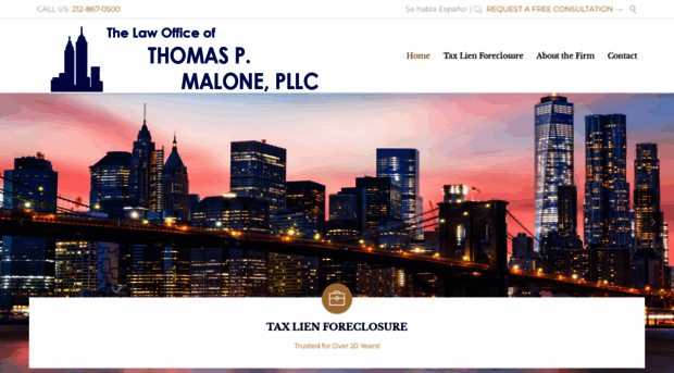 tmalonelaw.com