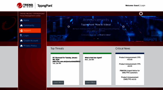 tmc.tippingpoint.com