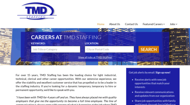 tmd-staffing.jobs.net