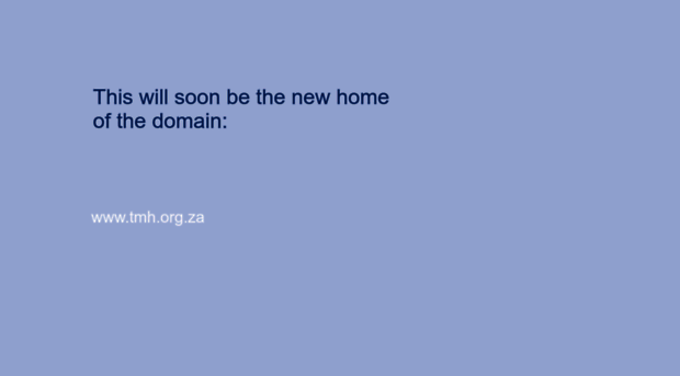 tmh.org.za