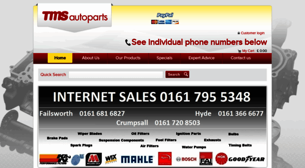 tmsautoparts.co.uk