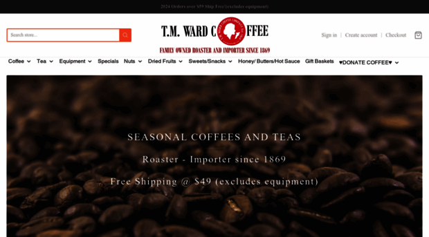 tmwardcoffee.com