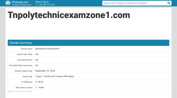 tnpolytechnicexamzone1.com.ipaddress.com