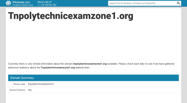 tnpolytechnicexamzone1.org.ipaddress.com