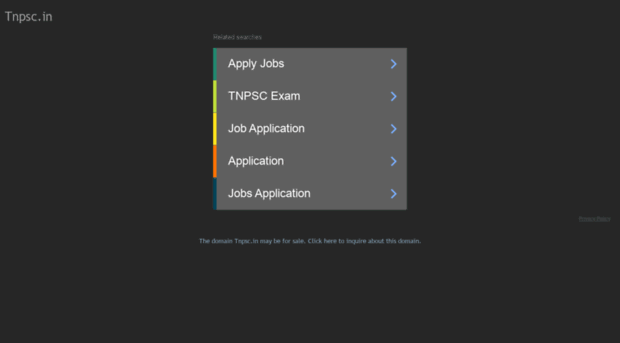tnpsc.in