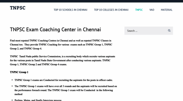 tnpsccoachingcentresinchennai.in