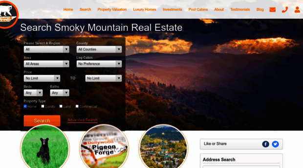 tnsmokymtnrealty.com