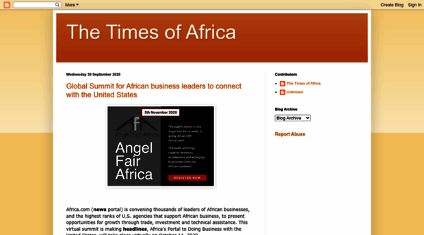 toa-thetimesofafrica.blogspot.com