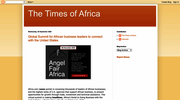 toa-thetimesofafrica.blogspot.in