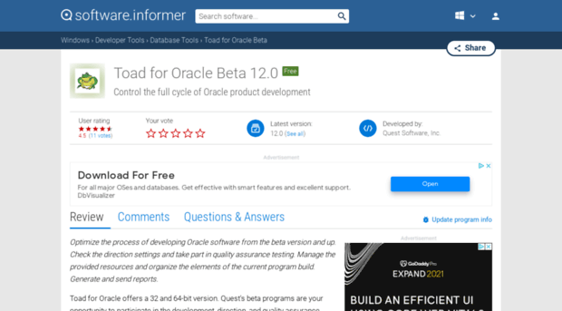 toad-for-oracle-beta.software.informer.com