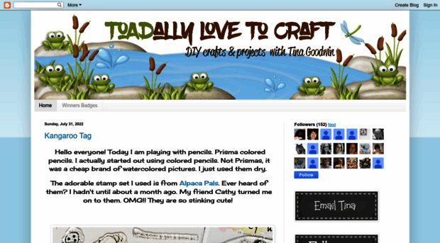 toadallylovetocraft.blogspot.com