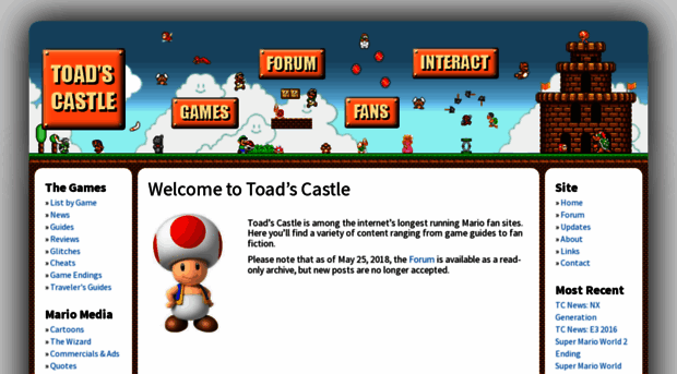 toadscastle.net