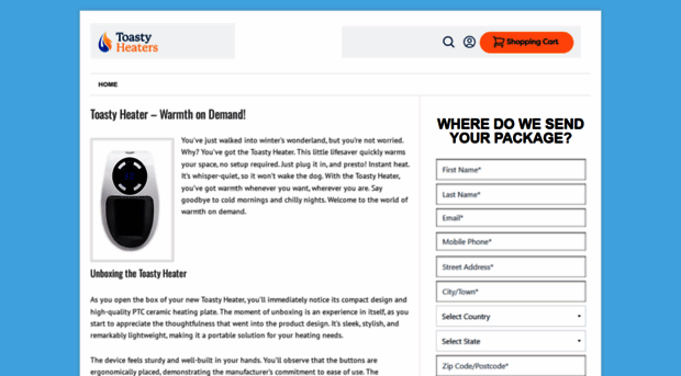 toastyheater.net