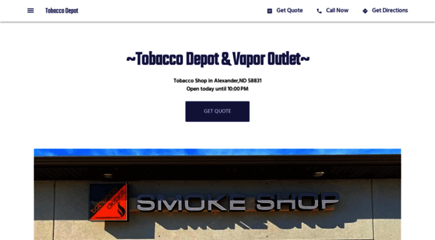 tobacco-depot-tobacco-shop.business.site