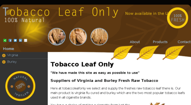 tobaccoleafonly.co.uk