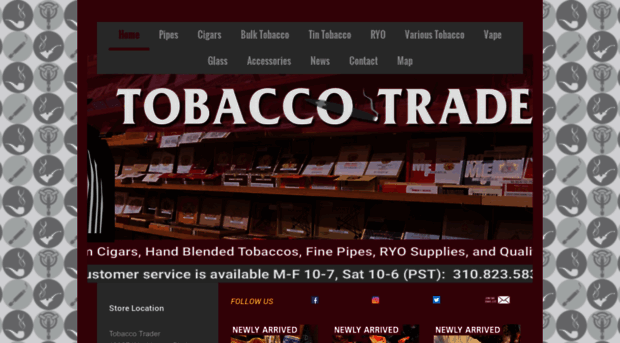 tobaccotraderla.com