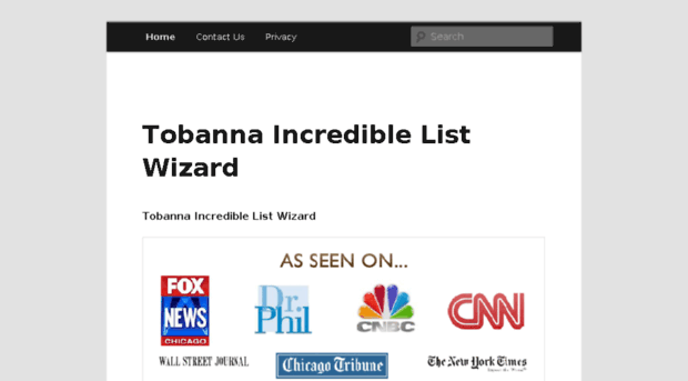 tobannaincrediblelistwizard.com