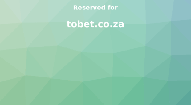 tobet.co.za