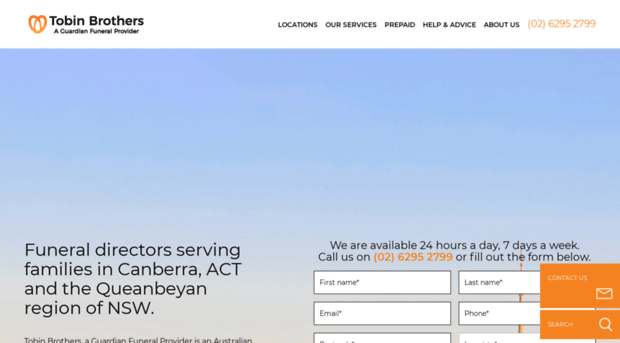 tobinscanberrafunerals.com.au