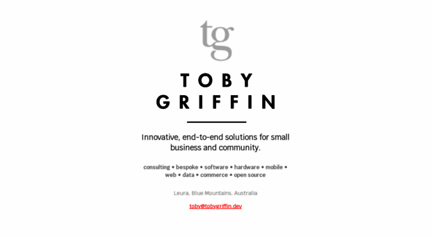 tobygriffin.dev