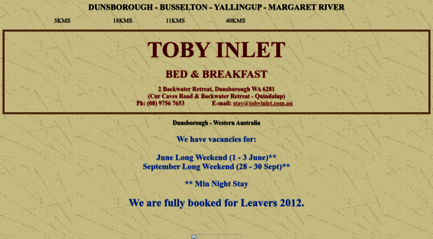 tobyinlet.com.au