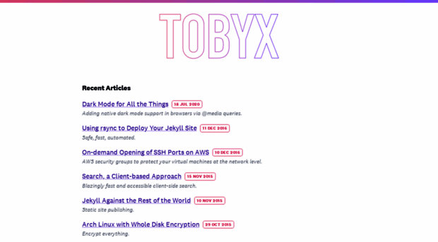 tobyx.com