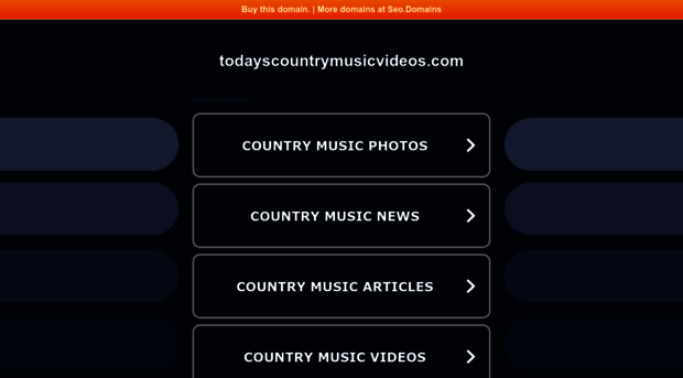 todayscountrymusicvideos.com
