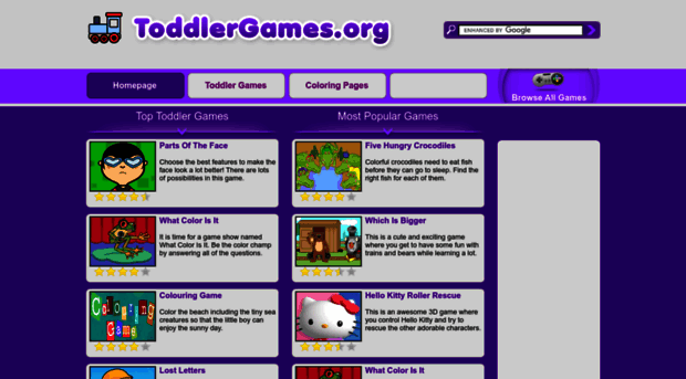 toddlergames.org