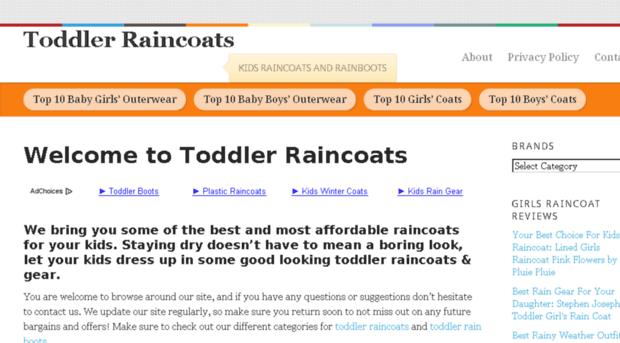 toddlerraincoats.net