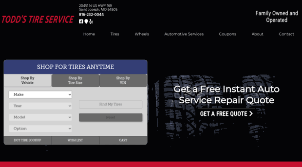 toddstireservice.com
