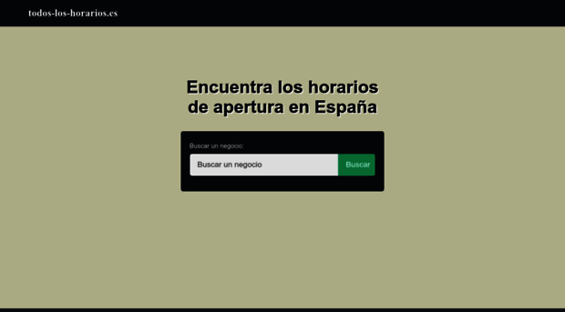 todos-los-horarios.es